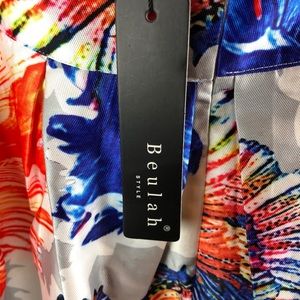 Beulah midi skirt multicolor size large